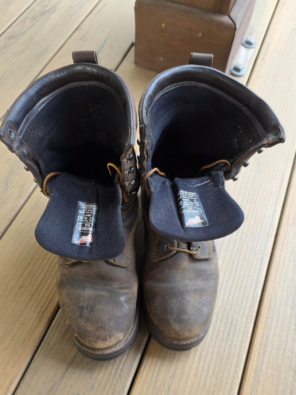 Used Red Wing LoggerMax 9-inch Waterproof Work Boots, Style #620 Well Loved